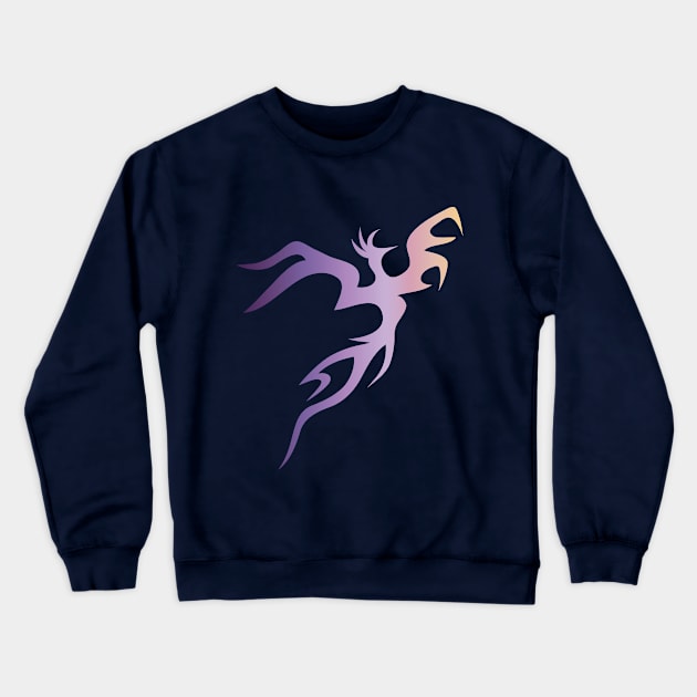 Phoenix Tribal Crewneck Sweatshirt by martinussumbaji